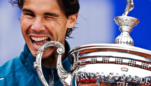Rafael Nadal triumfuje w Barcelonie